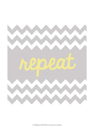 Framed Repeat Print