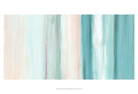 Framed Seafoam Spectrum II Print