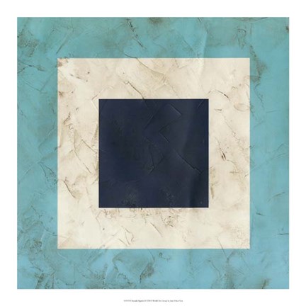 Framed Seaside Signals II Print