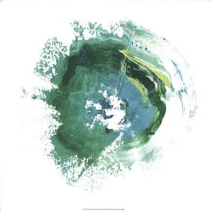 Framed Geode Abstract IV Print