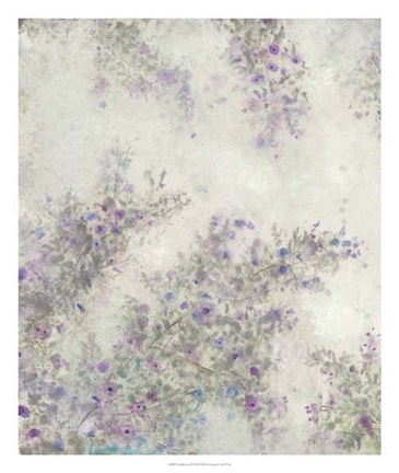 Framed Twig Blossoms III Print