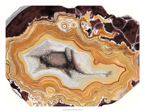 Framed Agate Studies III Print