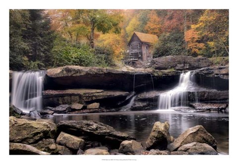 Framed Below the Mill Print