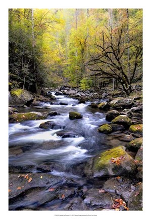 Framed Nightfall on Tremont II Print