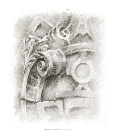 Framed Frieze Study I Print