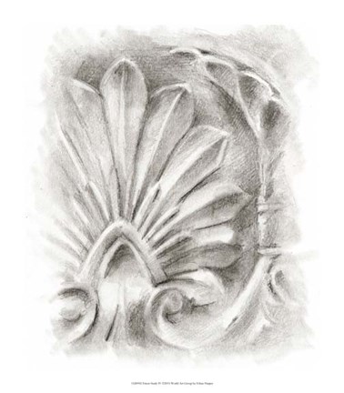 Framed Frieze Study IV Print