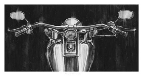 Framed Looking Forward II Print