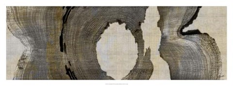 Framed Cedar Round II Print