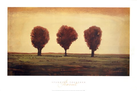 Framed Standing Together Print