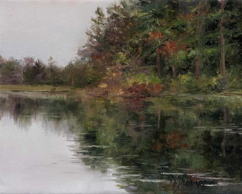 Framed Autumn Reflections Print