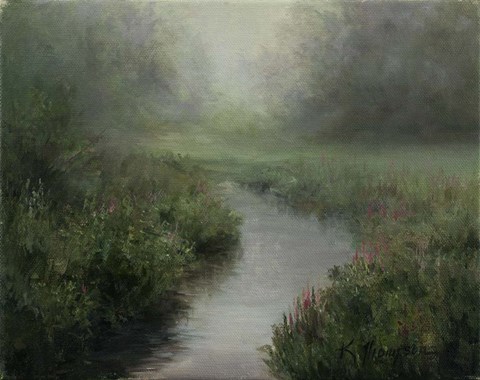 Framed Warm Brook Print