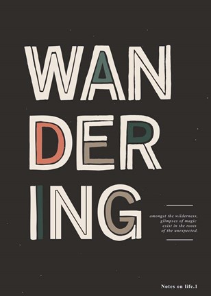 Framed Unexpected Print