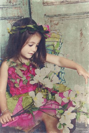 Framed Colorful Fairy Print