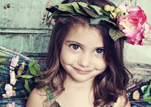 Framed Beautiful Eyes Print