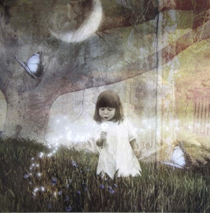 Framed Blowing Magic Print