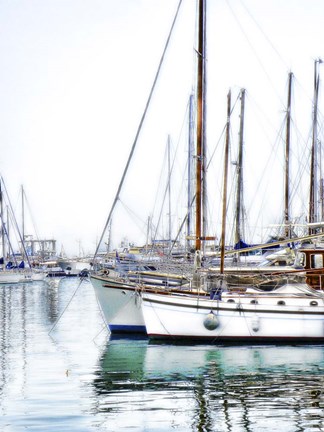 Framed Trip Boats Print