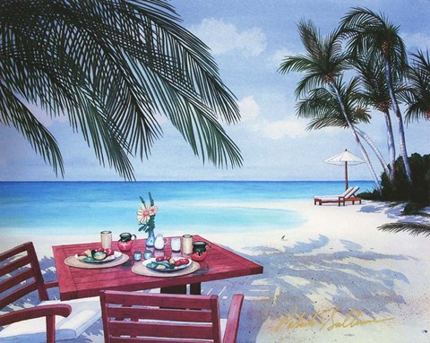 Framed Island Faire Print