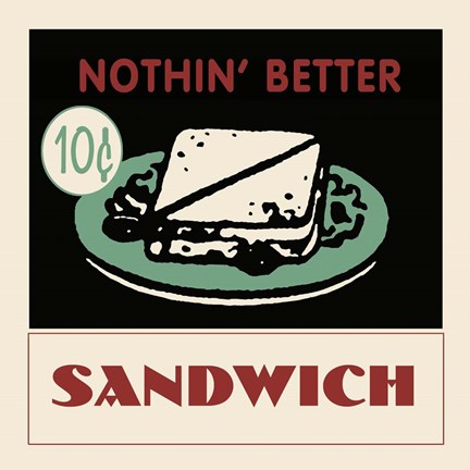 Framed Sandwich Print