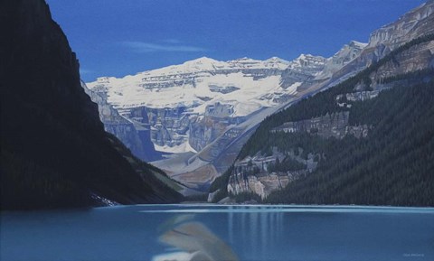 Framed Lake Louise Print