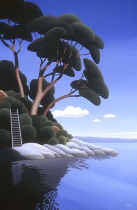 Framed Arbutus Cove Print