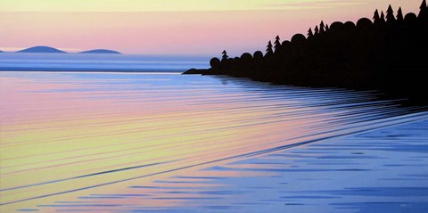 Framed Coastal Dawn Print