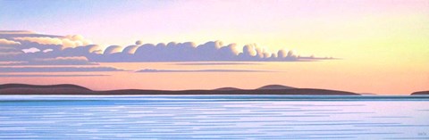 Framed Island Dawn Print