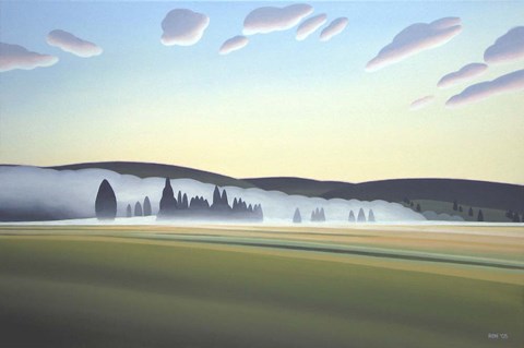 Framed Morning Mist Print