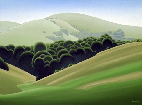 Framed Near Petaluma Print