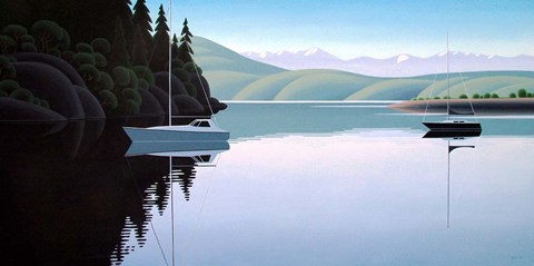 Framed Safe Harbor Print