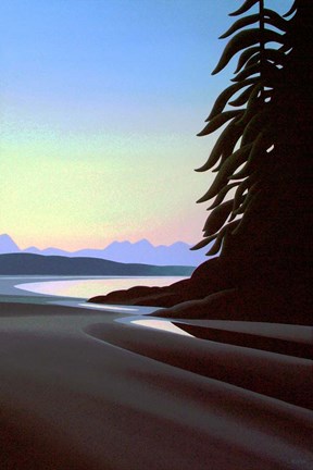 Framed Summer Evening Print