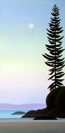 Framed Summer Moon Print