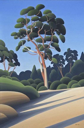 Framed Arbutus Grove Morning Print