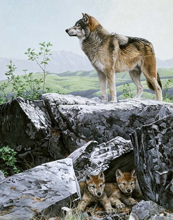 Framed Guardian Print