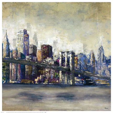 Framed Landmark I Print