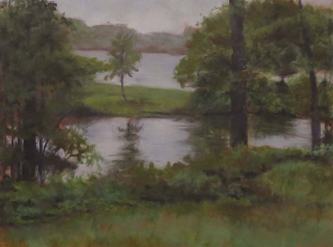 Framed Kent Lake 2 Print