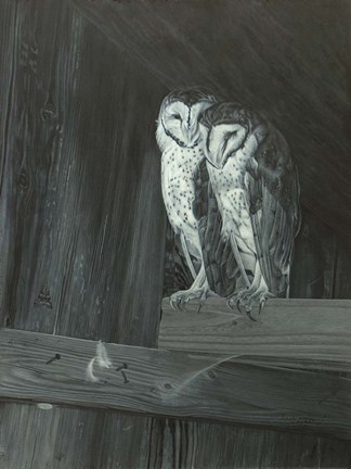 Framed Heart To Heart Print