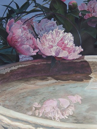 Framed Peonies Print