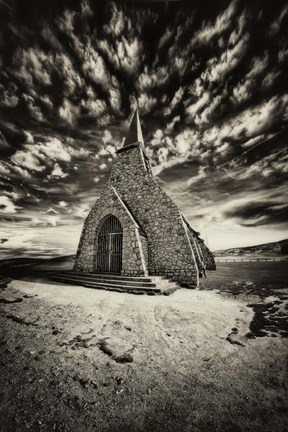 Framed Hell&#39;s Church Print