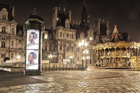 Framed Night Carnival Print