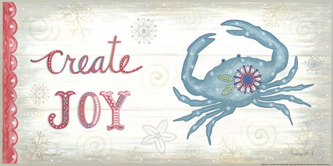 Framed Create Joy Print