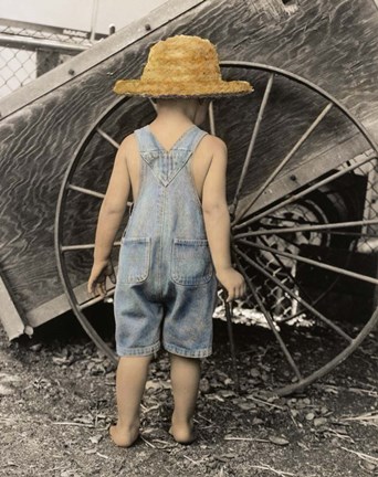 Framed Discovering The Wheel Print