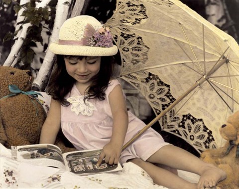 Framed Story Time Print