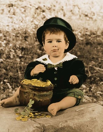 Framed Pot Of Gold Print