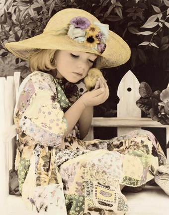 Framed Cheek To Chick Print