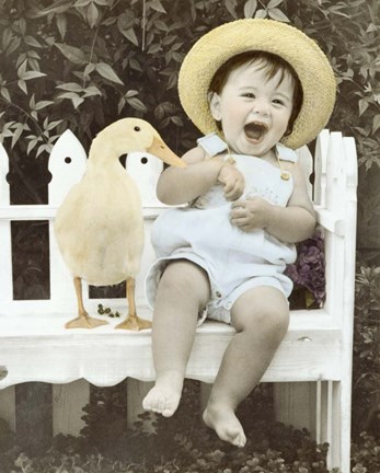 Framed Quacking Up Print