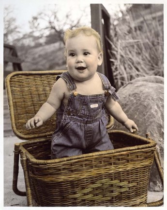 Framed Picnic Surfer Print