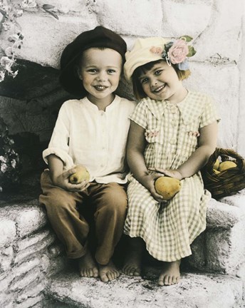 Framed Barefoot In Tuscany Print