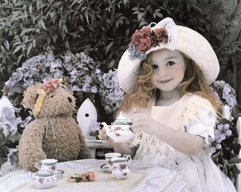 Framed Garden Party Print