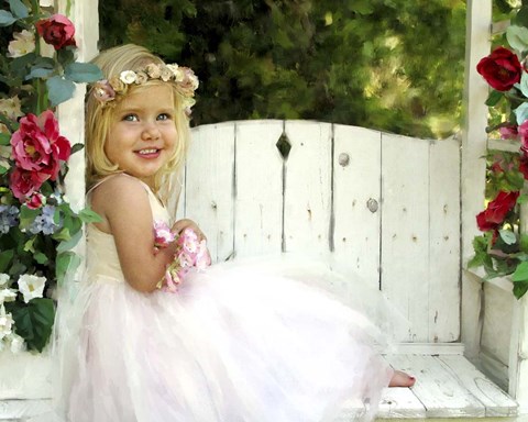 Framed Flower Child Print