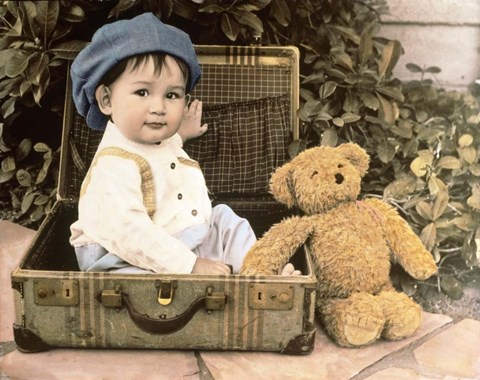 Framed Lets Go! Print